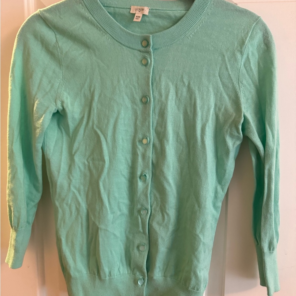 J.Crew Mint Green Sweater XXS